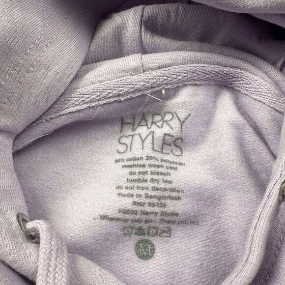 Harry Styles Merch Love on Tour Track List Lavender M Hoodie Harrys House Medium - Picture 3 of 3